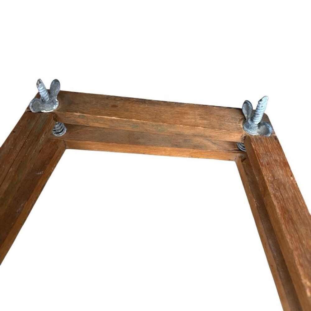 Vintage Wood Tennis Racket Frame - Picture 4 of 6